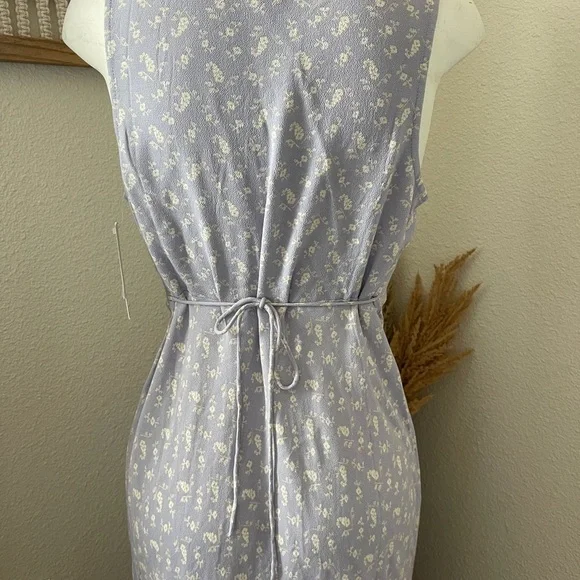 Treasure & Bond Calendar Floral Maxi Dress Size Small - Picture 10 of 16